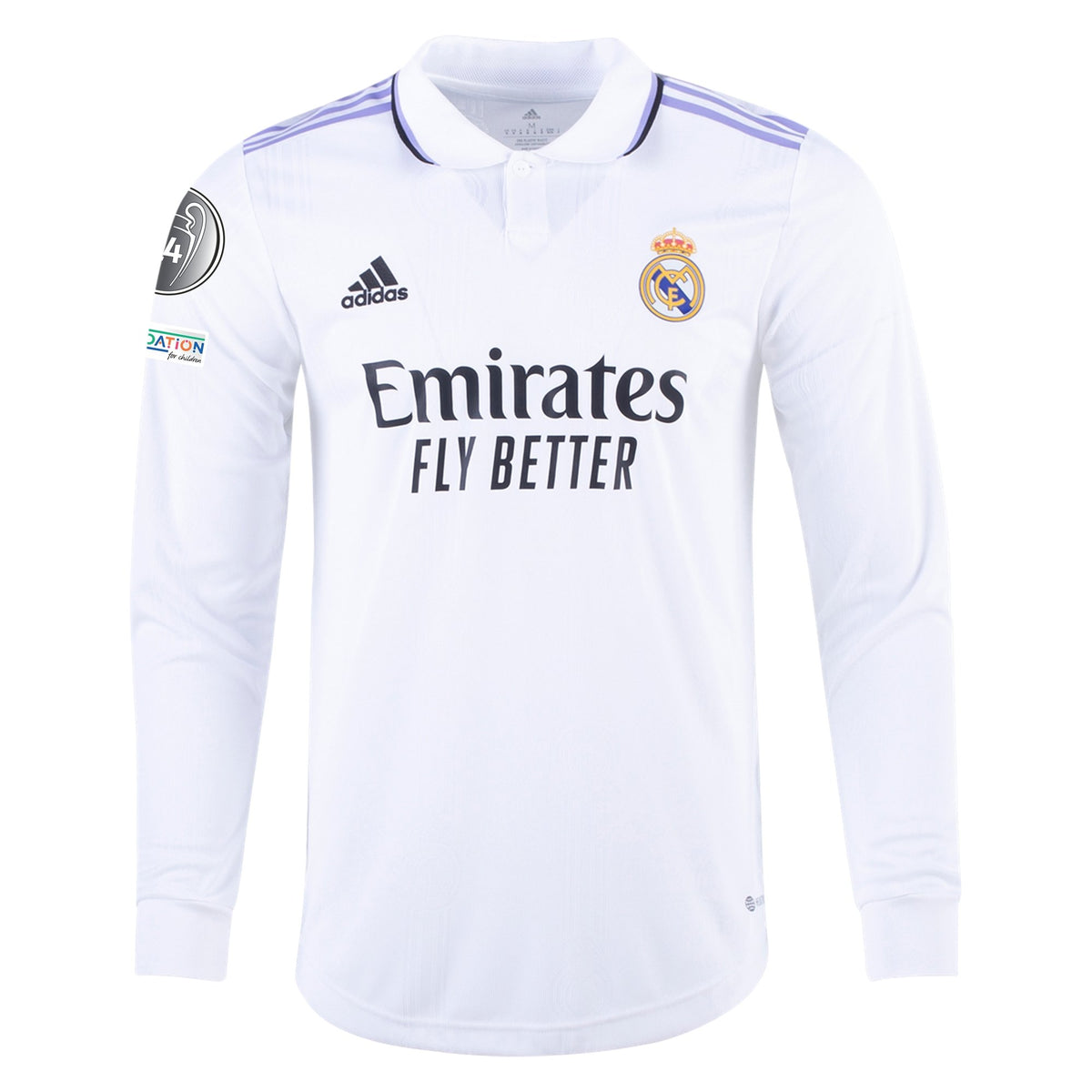 Karim Benzema Real Madrid 23/24 Authentic Home Jersey by Adidas - Size Xs