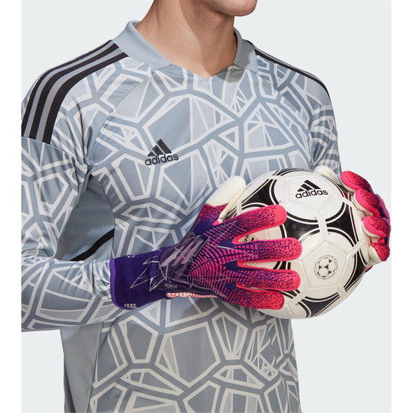 adidas Predator Pro Goalkeeper Gloves - Purple/Pink