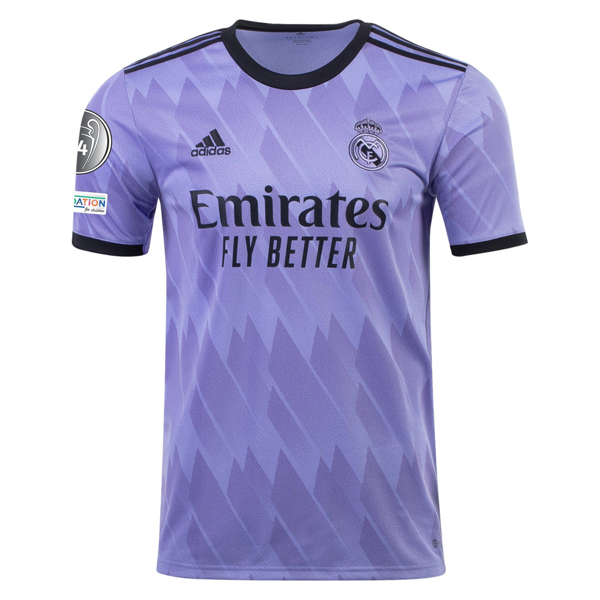 Men's adidas Karim Benzema Purple Real Madrid 2022/23 Away Replica Player  Jersey