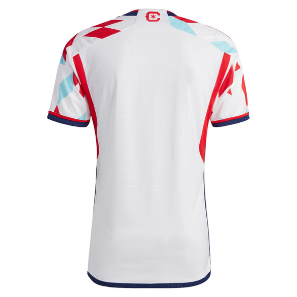 Men's Authentic adidas Chicago Fire Away Jersey 2023