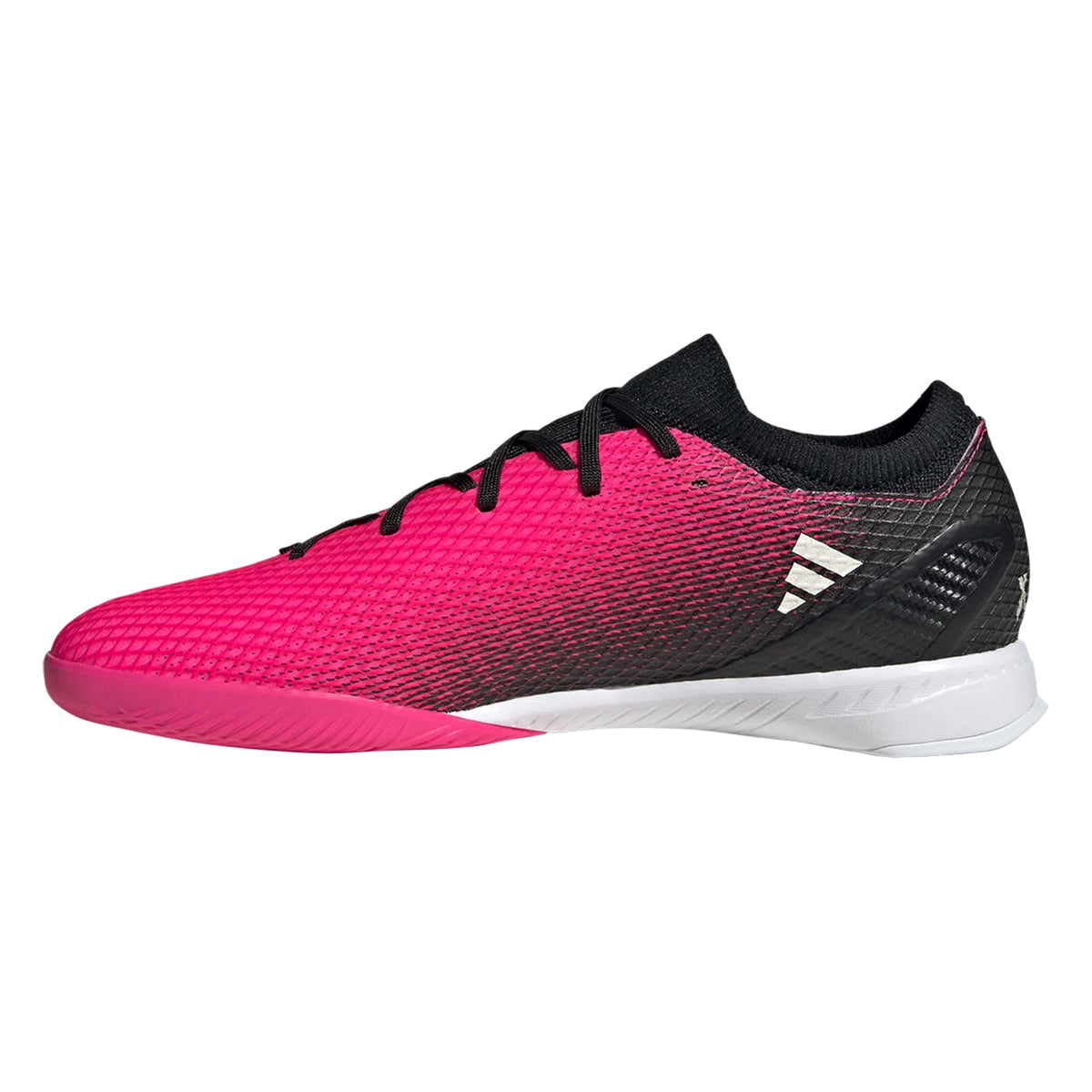 Brillante Con fecha de acortar adidas X Speedportal.3 IN Indoor Soccer Shoes - Pink/Metallic/Black –  Soccer Zone USA