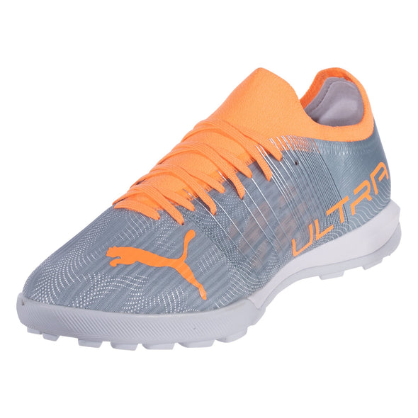 Puma Ultra 3.4 TT Artificial Turf Soccer Shoes - Grey-Citrus