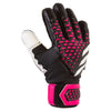 adidas Predator Match Fingersave Junior Goalkeeper Gloves - Black/White/Pink