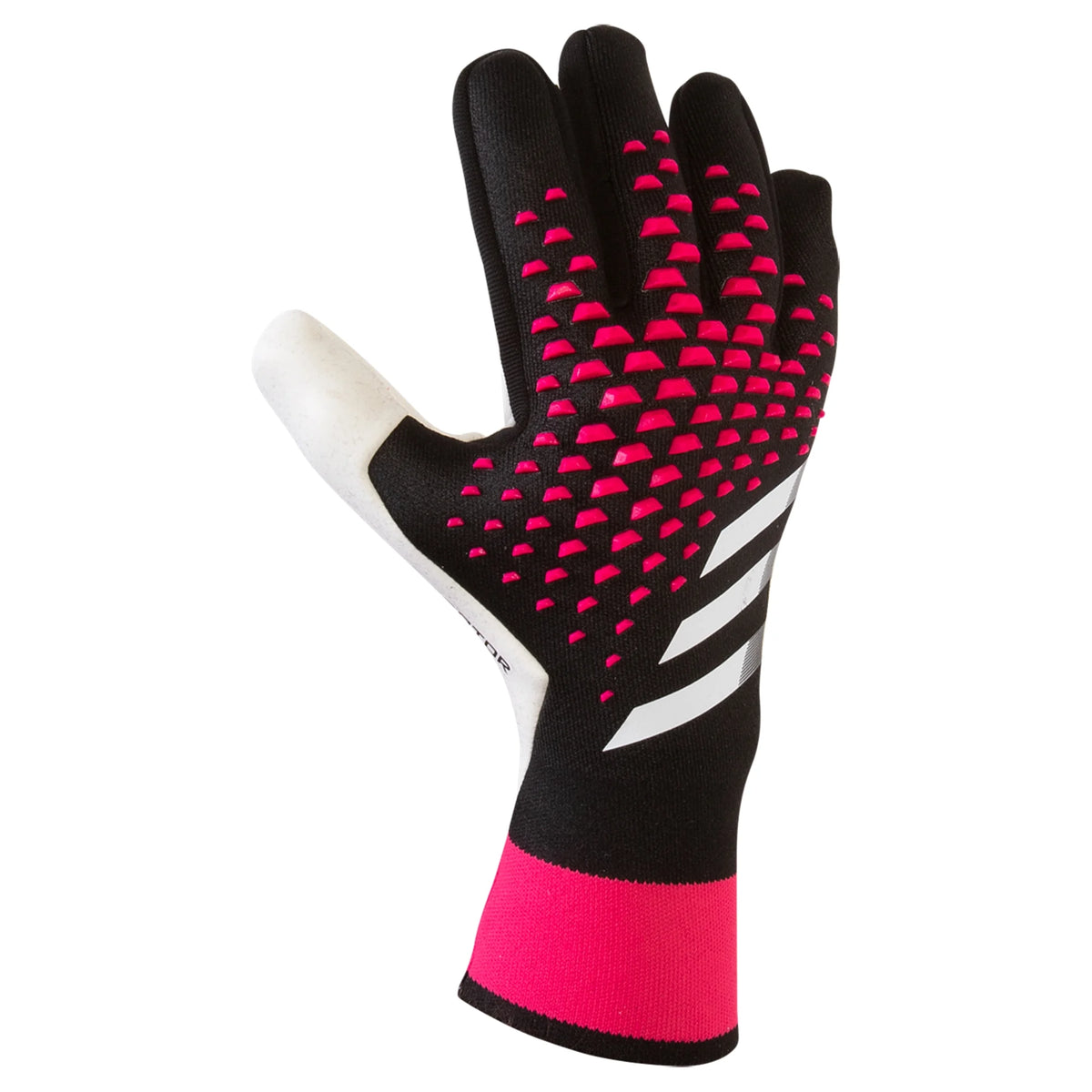 adidas Predator Pro Goalkeeper Gloves - Black/Pink HN3345 – Soccer Zone USA