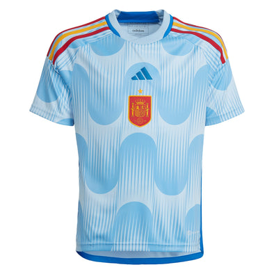 Kid's Replica adidas Spain Away Jersey 2022