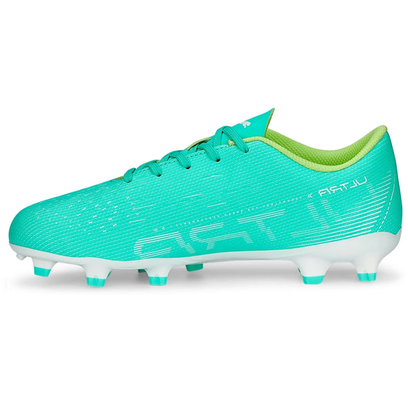 Puma Ultra Play TT Turf Soccer Cleat Peppermint/White/Yellow