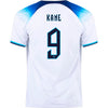 Men's Replica Nike Kane England Home Jersey 2022
