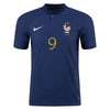 Men's Authentic Nike Giroud France Home Jersey 2022