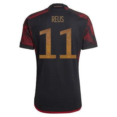 Kid's Replica adidas Reus Germany Away Jersey 2022