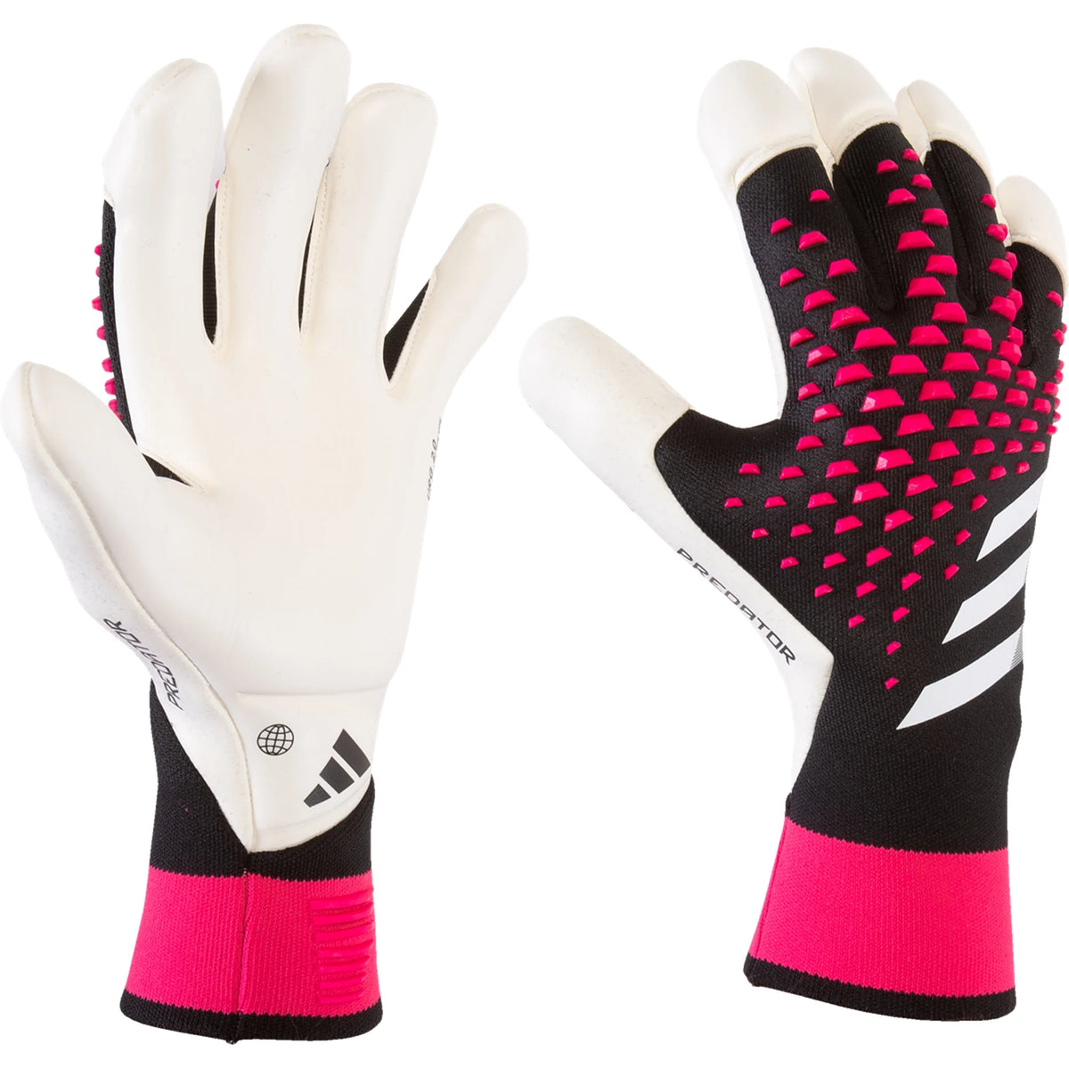 Adidas goalkeeper gloves black clearance