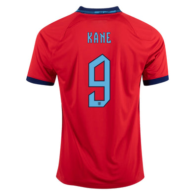 Kid's Replica Nike Kane England Away Jersey 2022