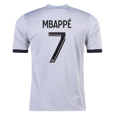 Men's Replica Nike Mbappe Paris Saint-Germain Away Jersey 22/23