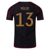 Men's Authentic adidas Muller Germany Away Jersey 2022