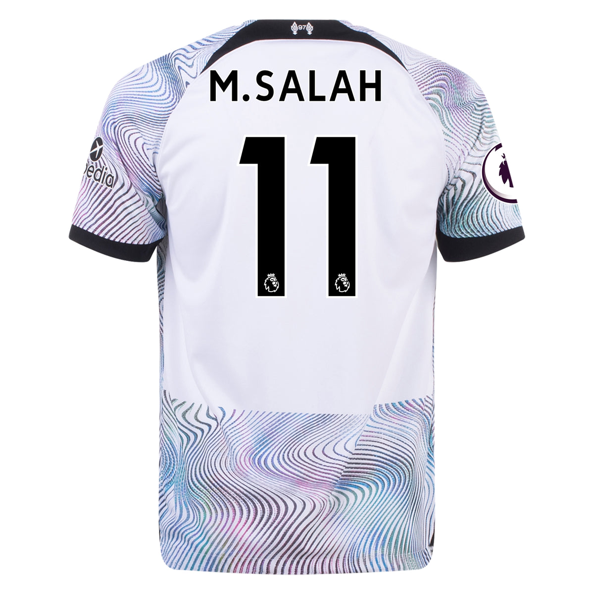 Kid's Replica Nike M. Salah Liverpool Away Jersey 23/24 - Youth XL