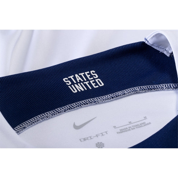 Men's Replica Nike Weston McKennie USMNT Home Long Sleeve Jersey 2022