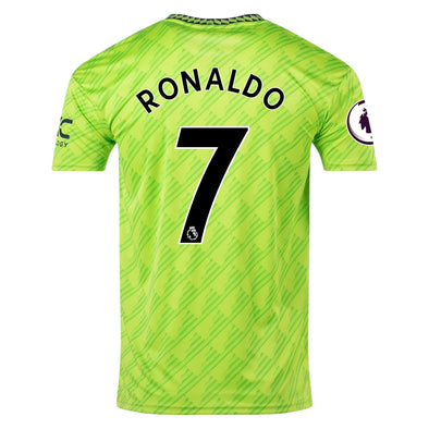 Men's Replica adidas Ronaldo Manchester United Third Jersey 22/23