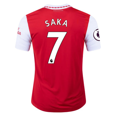 Men's Authentic adidas Saka Arsenal Home Jersey 22/23