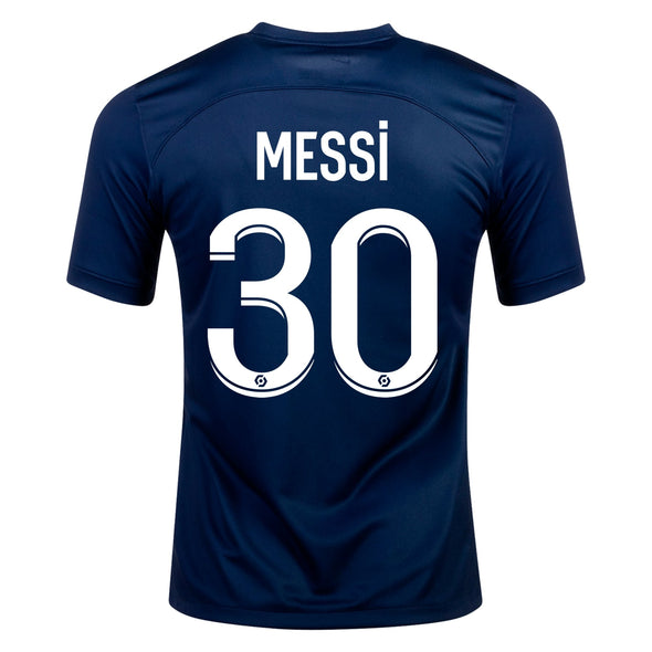 Men's Replica Nike Lionel Messi Paris Saint-Germain Home Jersey 22/23