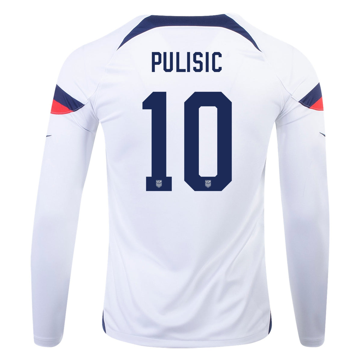 Christian Pulisic USMNT USA Rainbow Ed. Stadium White Home Soccer Jersey retailer 2020-21