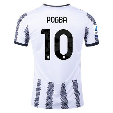 Kid's Replica adidas Paul Pogba Juventus Home Jersey 2022/23