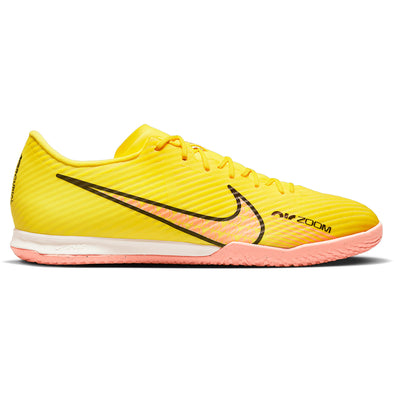 Nike Zoom Mercurial Vapor 15 Academy IC Indoor Soccer Shoes - Yellow Strike/Sunset Glow/Volt Ice