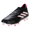 adidas Copa Pure+ FG Soccer Cleats - Black/Metallic/Pink