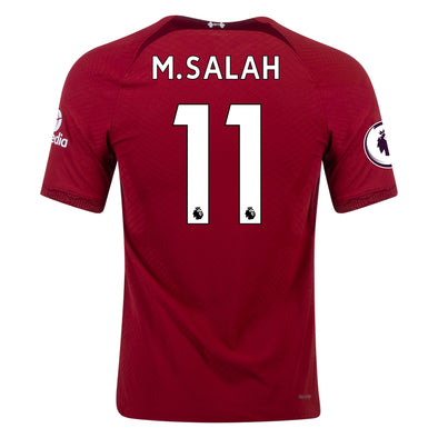 Men's Authentic Mohamed Salah Nike Liverpool Home Jersey 22/23