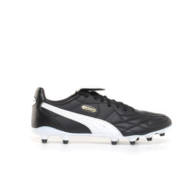 Puma King Top FG Firm Ground Soccer Cleat - Black/White