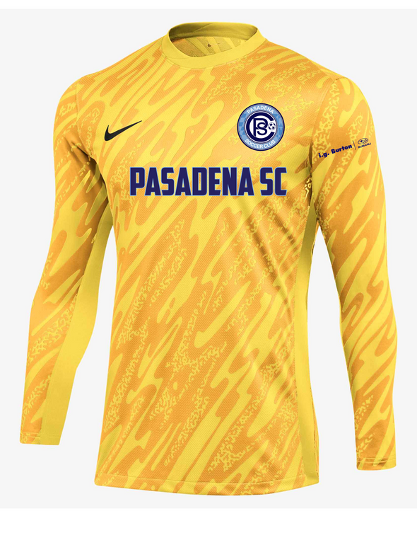 Pasadena SC Nike Gardien V Goalkeeper Jersey Gold