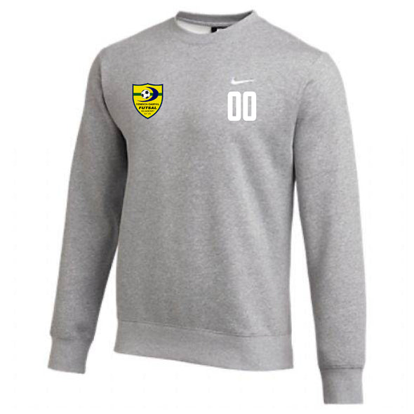 DCFA Nike Team Club Fleece Sweatshirt Grey