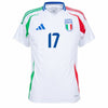 Men's Authentic Adidas Frattesi Italy Away Jersey 2024