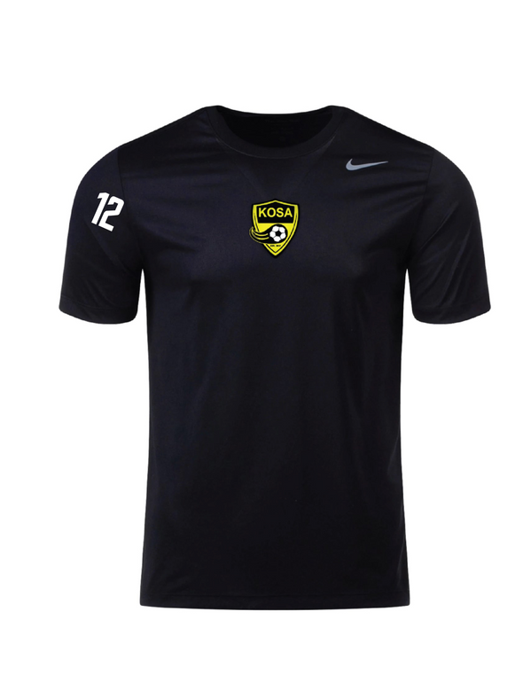 KOSA SC NOSA FAN Nike Legend SS Badge Shirt Black