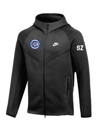 Pasadena SC Nike Tech Fleece FZ Windrunner Black