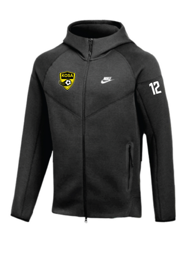 KOSA SC Pennsylvania Nike Tech Fleece FZ Windrunner Black