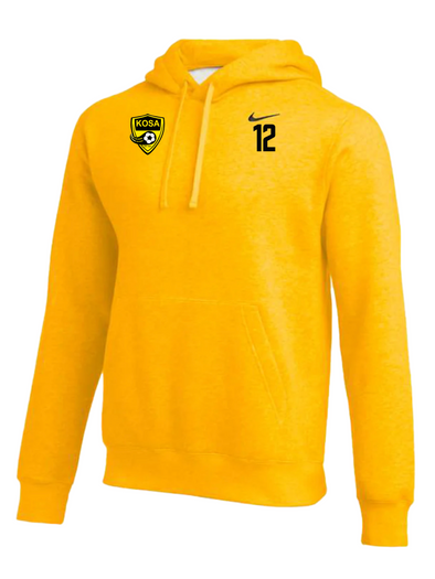 KOSA SC C.B.deF FAN Nike Club Hoodie Gold