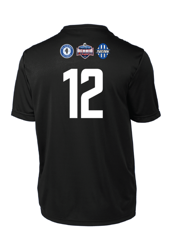CIU Pre-Academy Sport-Tek Jersey Black
