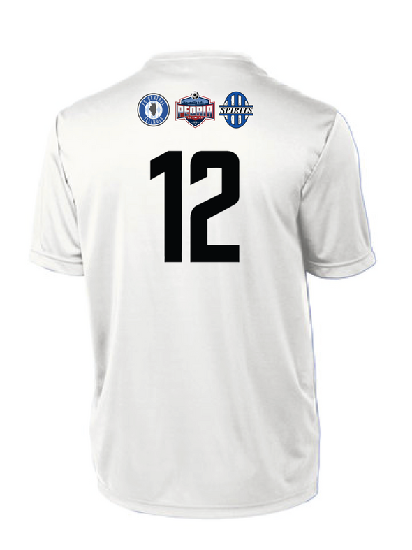 CIU Pre-Academy Sport-Tek Jersey White