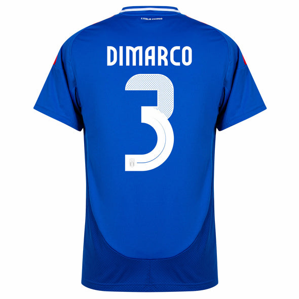 Men's Authentic Adidas DiMarco Italy Home Jersey 2024