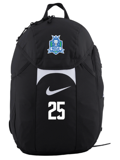 KOSA SC NOSA  Nike Academy Team Backpack 2.3  Black