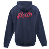 PSG Academy Fort Lauderdale Badge Full Zip Hoodie Navy