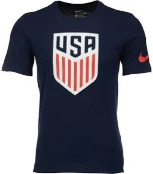 Nike USA Men's National Team Crest T-Shirt - Blue