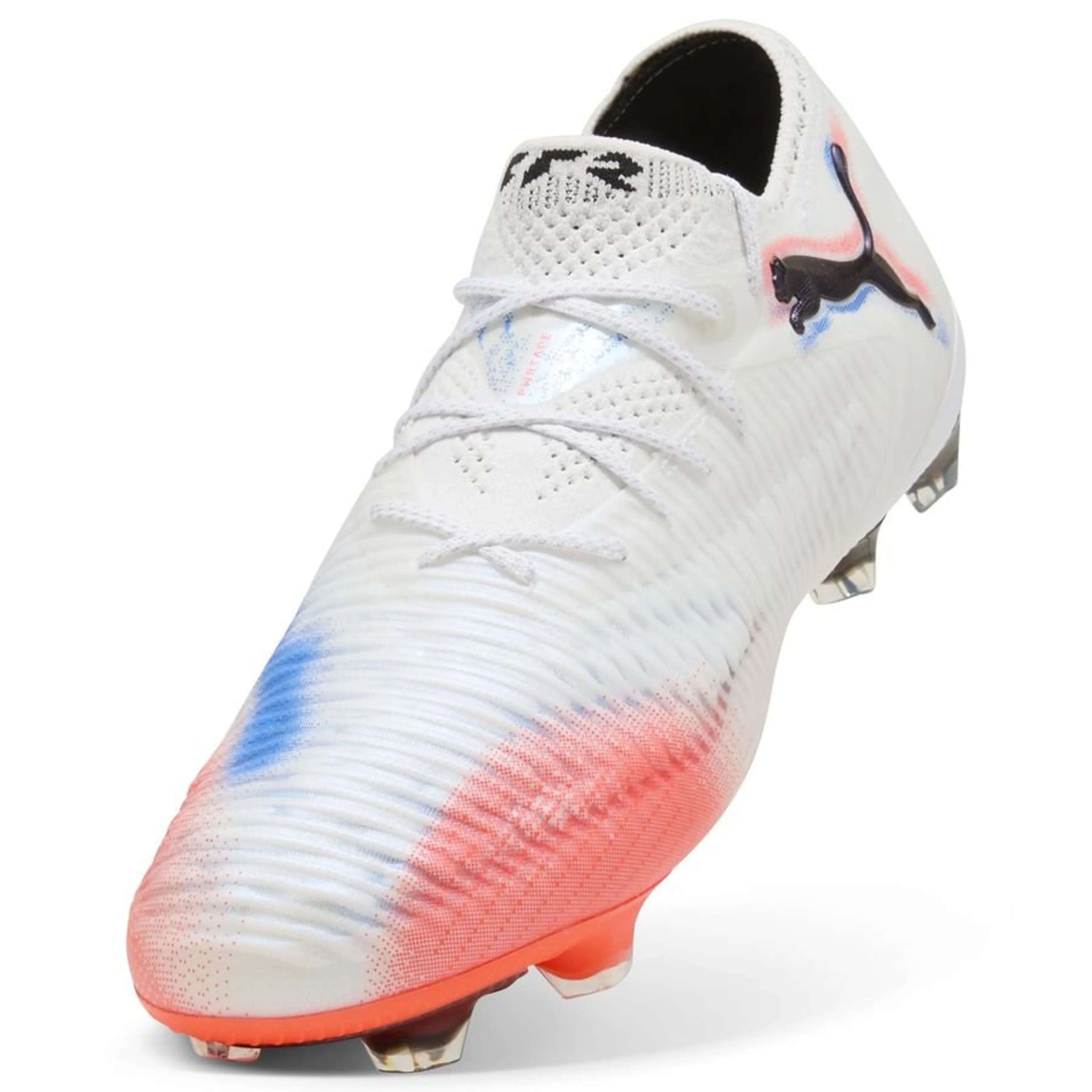 Puma Future 8 Ultimate FG Firm Ground Soccer Cleat- Puma White Puma Future 8 Ultimate FG Firm Ground Soccer Cleat- Puma White