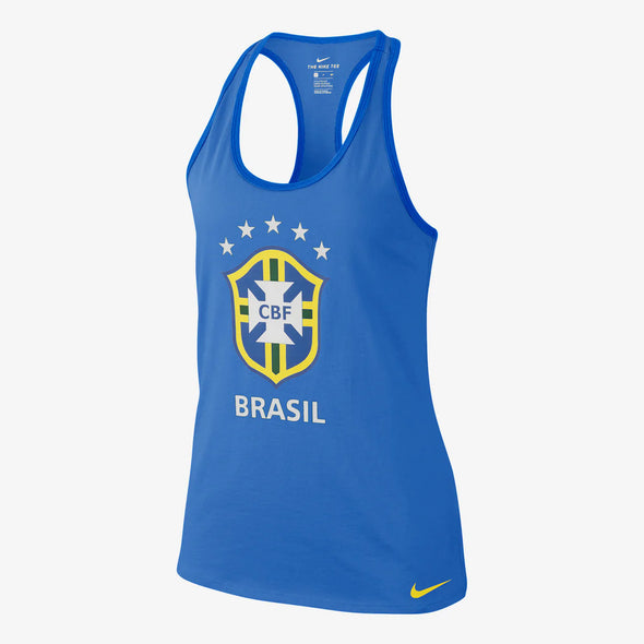 Nike Brazil 2018 Women's CBF Dri-Fit Tank Top