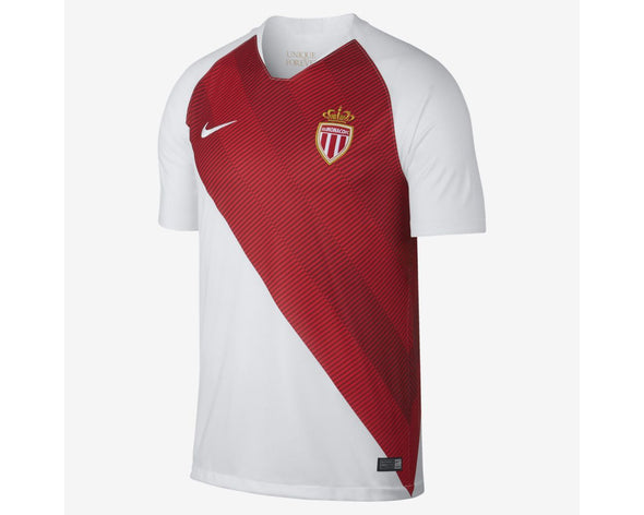 Nike Mens AS Monaco 2018/19 Home Stadium Jersey