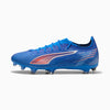Puma Ultra 6 Pro FG/AG Firm Ground Soccer Cleat -Ultra Blue/White/Glowing Red