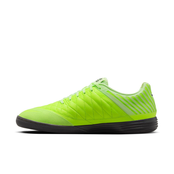 Nike Lunargato II Indoor Soccer Shoes- Black/Volt