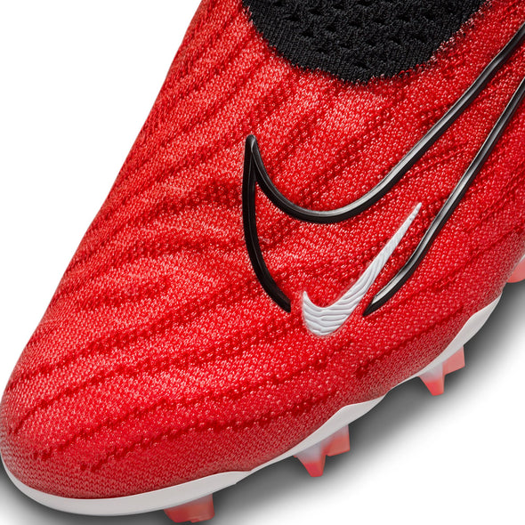 Nike Phantom GX Elite DF FG Firm Ground Soccer Cleats - Bright Crimson/Black/White