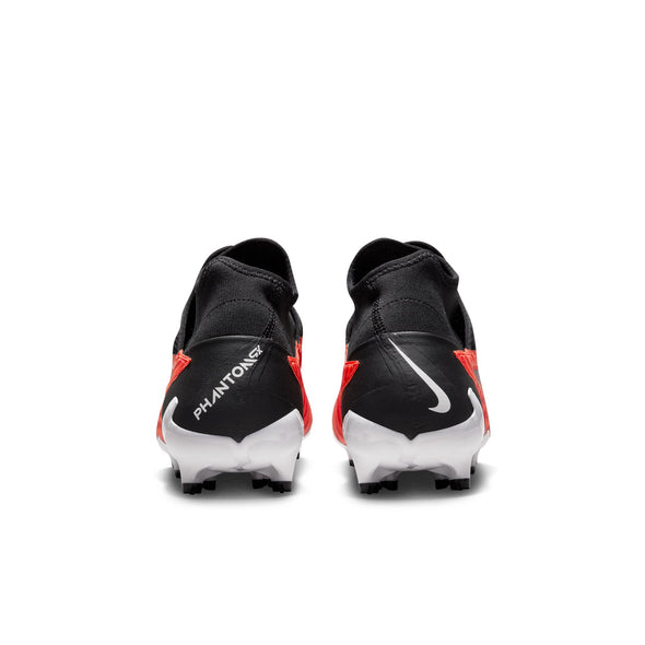 Nike Phantom GX Pro Dynamic Fit FG Firm Ground Soccer Cleats - Bright Crimson/White/Black