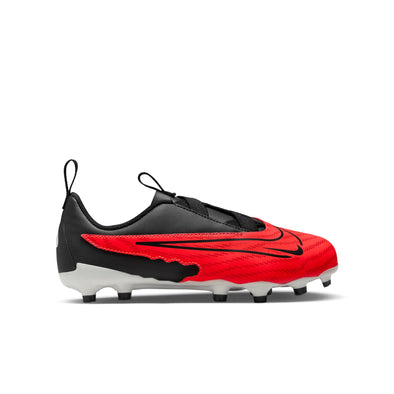 Nike Junior Phantom GX Academy FG/MG Firm Ground Soccer Cleats - Bright Crimson/Black/White