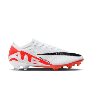 Nike Air Zoom Mercurial Vapor 15 Elite FG Firm Ground Soccer Cleat - Bright Crimson/Black/White